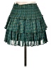 Reset 100% Polyester Paisley Teal Casual Skirt Size L - photo 2