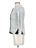 Field Flower 100% Cotton Silver Cardigan Size XS - photo 5