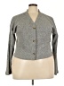 Time and Tru Gray Cardigan Size 22 - photo 1