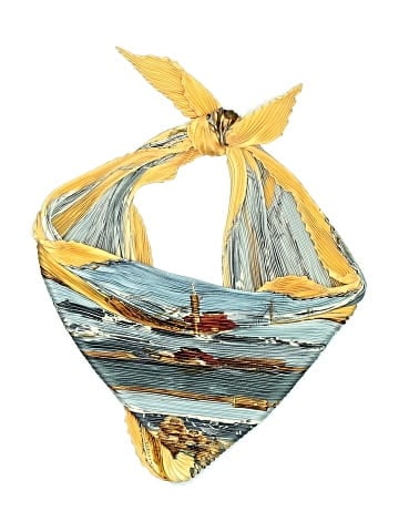 Hermès Silk Pleated Gronland Scarf 90cm (view 1)