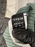 Shein 100% Polyester Teal Turtleneck Sweater Size 2 - photo 7