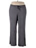 Apt. 9 Gray Casual Pants Size XXL - photo 1