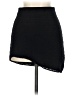 Zara Solid Black Casual Skirt Size S - photo 1