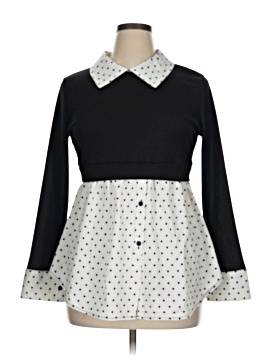 Three Dots 3/4 Sleeve Blouse