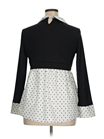 Three Dots 3/4 Sleeve Blouse (view 2)