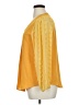 Unbranded 100% Polyester Yellow 3/4 Sleeve Blouse Size XL - photo 5
