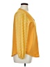 Unbranded 100% Polyester Yellow 3/4 Sleeve Blouse Size XL - photo 4