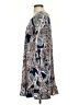 SJS Paisley Blue Casual Dress Size S - photo 5