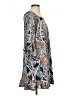 SJS Paisley Blue Casual Dress Size S - photo 4