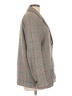 Zara Basic Plaid Gray Blazer Size L - photo 4