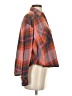 BDG Plaid Orange Long Sleeve Button-Down Shirt Size XS - photo 4
