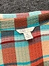 Cato Plaid Teal Long Sleeve Button-Down Shirt Size XL - photo 7