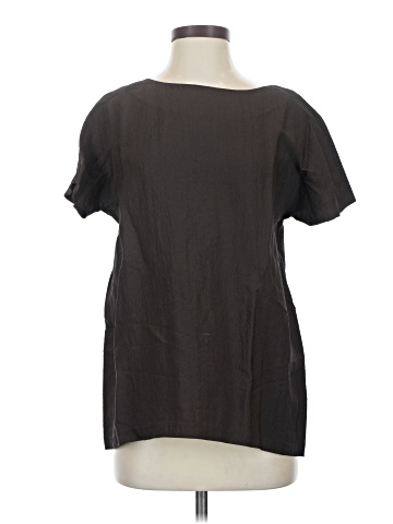 Lafayette 148 New York Short Sleeve Blouse (view 1)