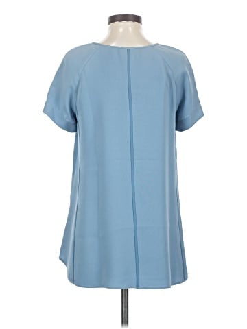 Lafayette 148 New York Short Sleeve Blouse (view 2)