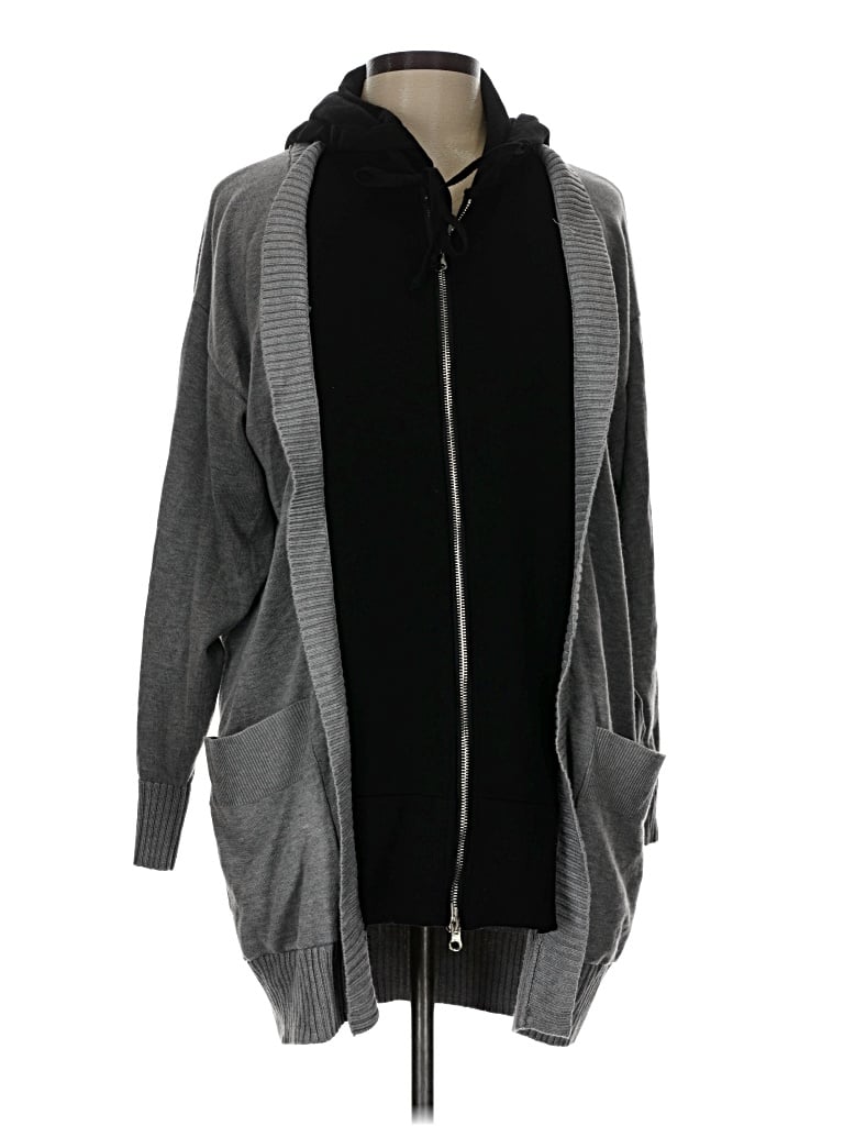 Central Park West Coat In Gray