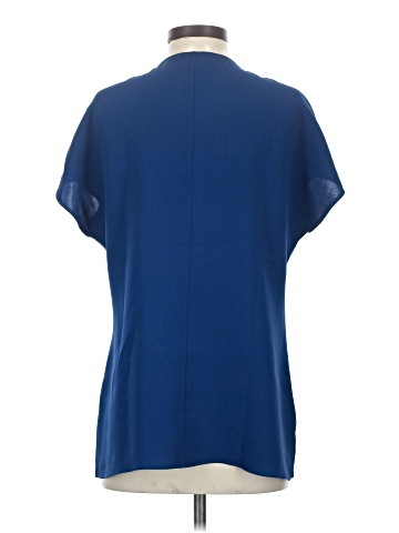 Lafayette 148 New York Short Sleeve Blouse (view 2)