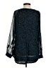 Grace Elements 100% Polyester Blue Long Sleeve Blouse Size S - photo 2