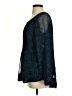 Grace Elements 100% Polyester Blue Long Sleeve Blouse Size S - photo 5