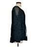 Grace Elements 100% Polyester Blue Long Sleeve Blouse Size S - photo 4