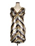 Dots Metallic Gold Cocktail Dress Size XL - photo 1
