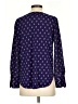 Ann Taylor 100% Polyester Purple 3/4 Sleeve Blouse Size S - photo 2