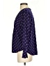 Ann Taylor 100% Polyester Purple 3/4 Sleeve Blouse Size S - photo 5