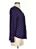 Ann Taylor 100% Polyester Purple 3/4 Sleeve Blouse Size S - photo 4
