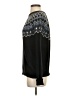 H&M L.O.G.G. Argyle Black Pullover Sweater Size S - photo 5