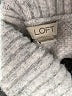 Ann Taylor LOFT Gray Poncho Size XS - Sm - photo 7