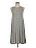 Gap Solid Gray Casual Dress Size S - photo 1