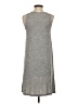 Gap Solid Gray Casual Dress Size S - photo 2