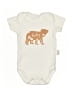 Unbranded 100% Cotton Graphic Ivory Short Sleeve Onesie Size 3-6 mo - photo 1