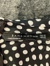 Zara Polka Dots Black Short Sleeve Blouse Size XS - photo 7