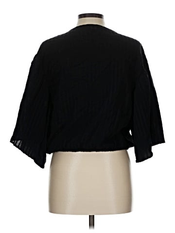 a.n.a. A New Approach 3/4 Sleeve Blouse (view 2)