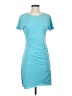Unbranded Solid Teal Casual Dress Size S - photo 1