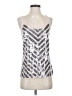 Express 100% Rayon Silver Sleeveless Top Size XS - photo 1