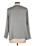 Ann Taylor Gray 3/4 Sleeve Blouse Size L - photo 2