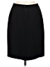 Petite Sophisticate Solid Black Formal Skirt Size 8 - photo 2