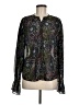 Steve Madden Paisley Green Long Sleeve Blouse Size M - photo 1