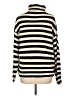 Unbranded 100% Acrylic Stripes Ivory Turtleneck Sweater Size L - photo 2