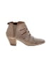 AQUATALIA Tan Gray Ankle Boots Size 7 1/2 - photo 1