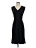 J.Crew 100% Silk Solid Black Cocktail Dress Size 2 - photo 1