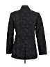 Derek Lam Animal Print Black Blazer Size EU (IT) 44 / US 8 - photo 2