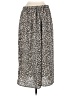 Unbranded Animal Print Ivory Casual Skirt Size 29 waist (estimated) - photo 1