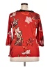Assorted Brands Red 3/4 Sleeve Blouse Size 2X - photo 2