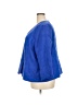 Talbots 100% Cotton Blue Blazer Size 24 - photo 5