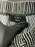 VICI Stripes Gray Casual Pants Size S - photo 6