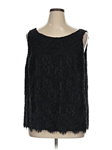 Carmen Marc Valvo Sleeveless Blouse (view 1)