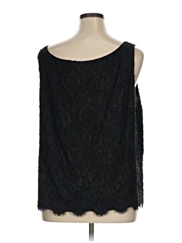 Carmen Marc Valvo Sleeveless Blouse (view 2)