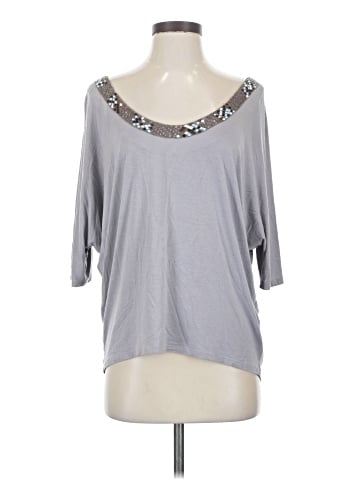 Velvet 3/4 Sleeve T-Shirt (view 1)